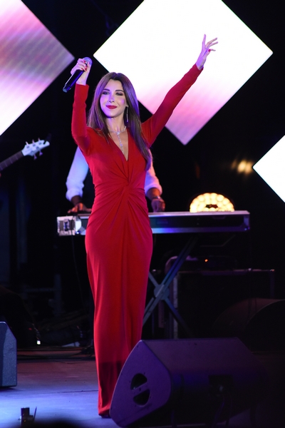 Nancy Ajram at Beirut Holidays